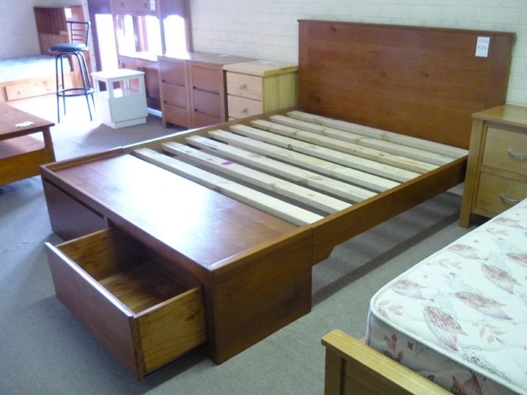 Beds Granville Timber Furniture Custom made solid hardwood