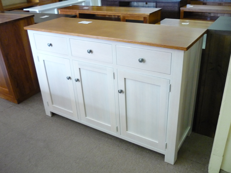 Tassie Oak Lime Wash Buffet