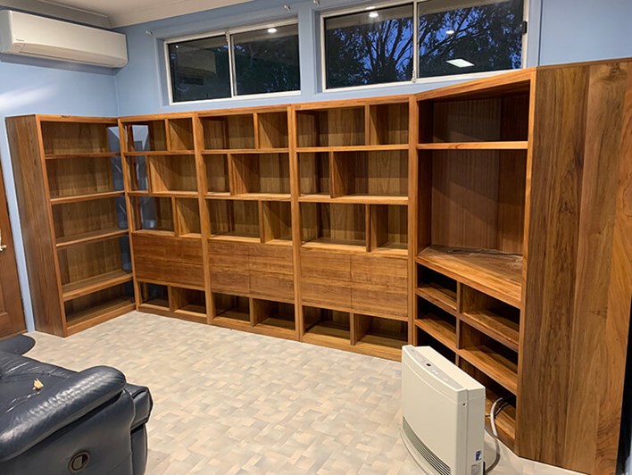 Tassie Blackwood Wall Unit