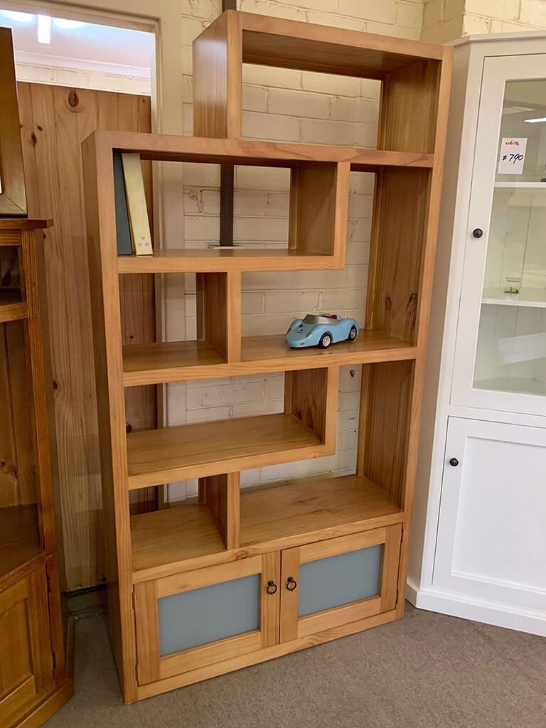 Pine Display Units Granville Timber Furniture Custom made solid