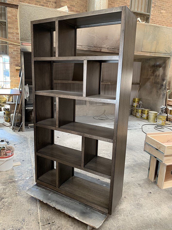 Tassie Oak Display Unit