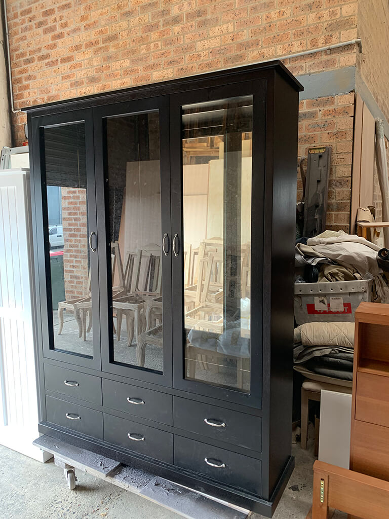 Tassie Oak Display Unit