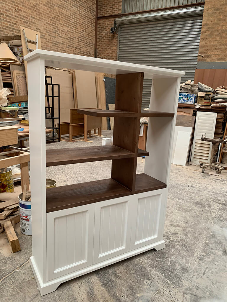 White Display Units - Granville Timber Furniture - Custom made solid ...