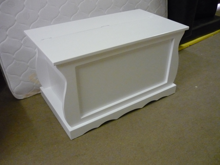 White Toy Box