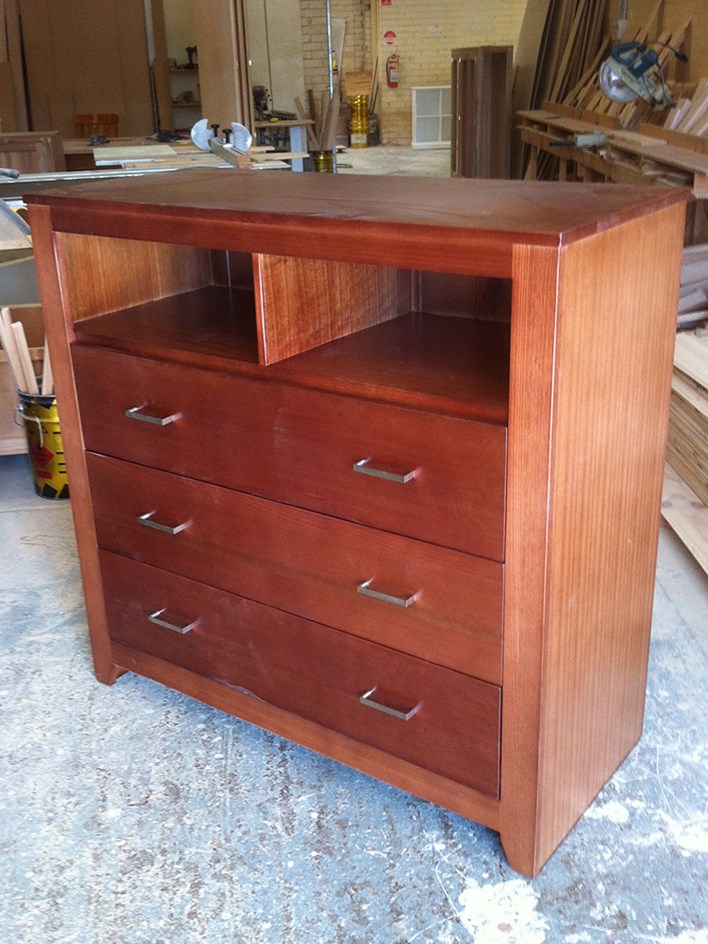 Tassie Oak TV Unit