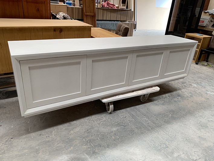 Tassie Oak White Wash TV Unit