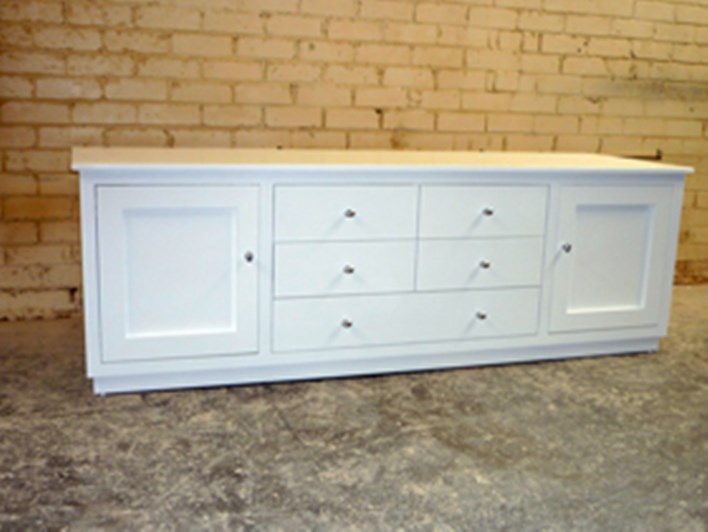 White TV Units