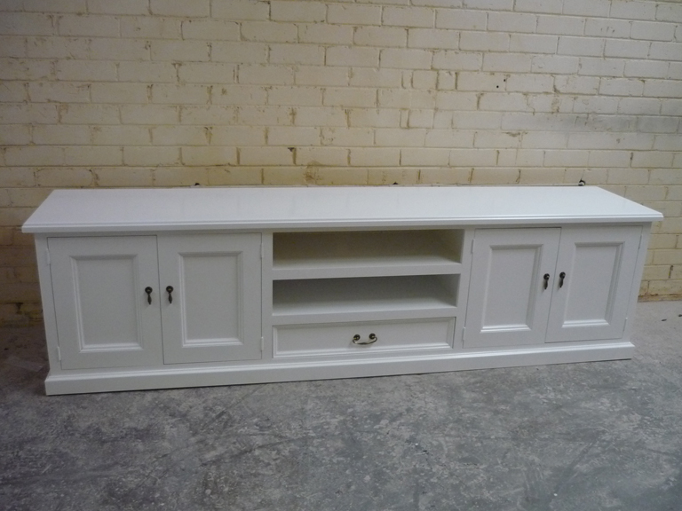 White TV Unit