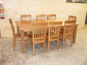 Tassie Oak Dining Suite