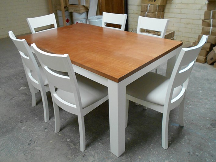 White Table and Chairs