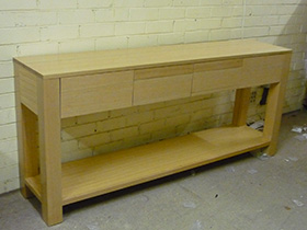Tassie Oak Hall Table