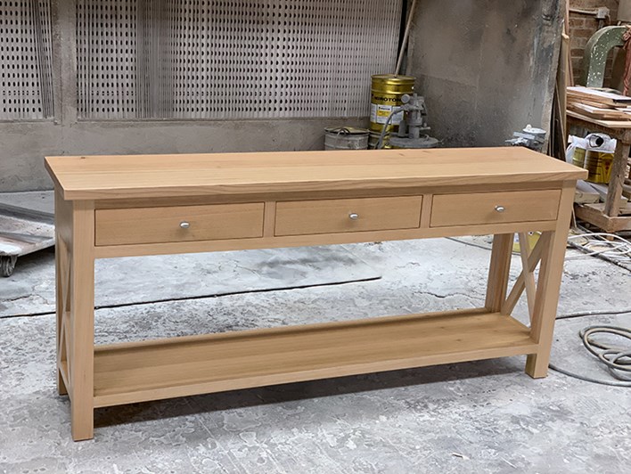 Tassie Oak Hall Table