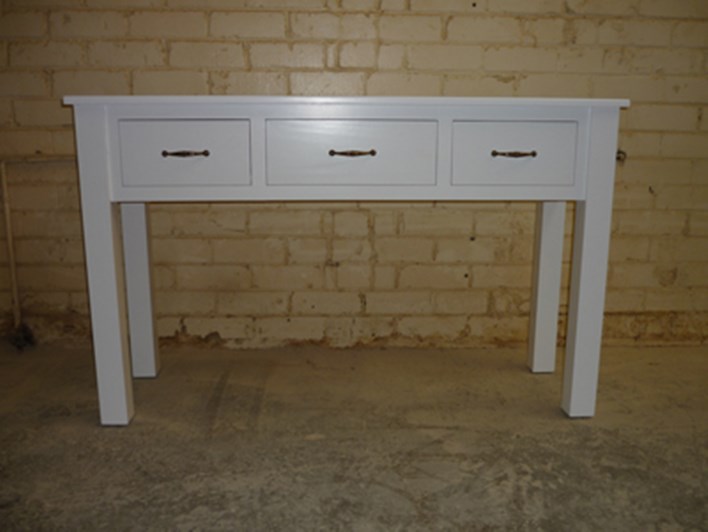 White Hall Table