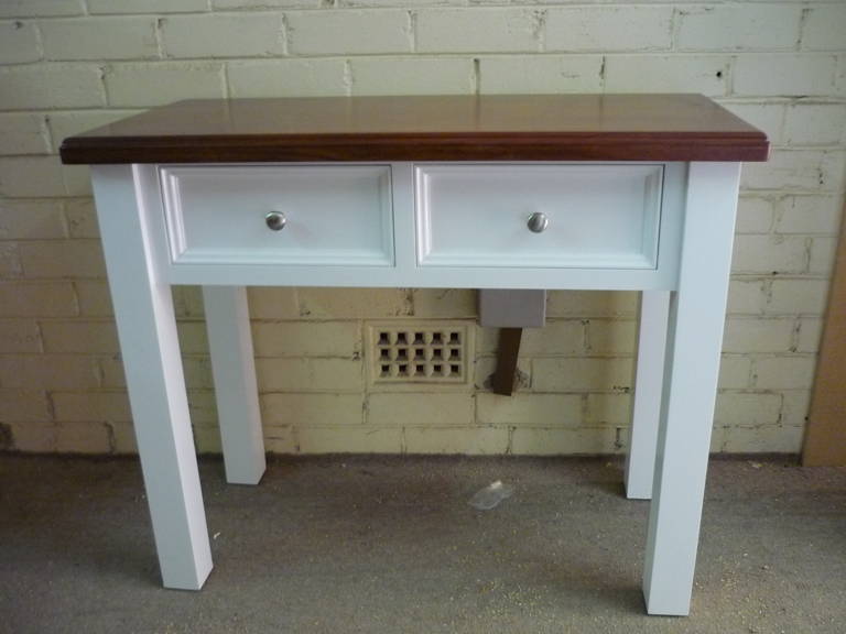 White Hall Table