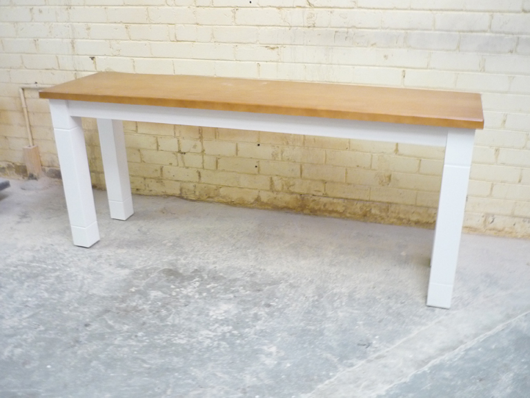 White Hall Table