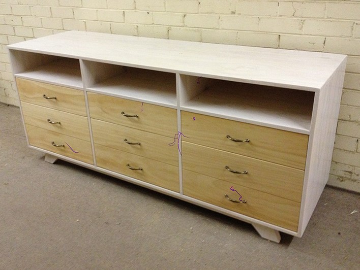 Pine Tallboys & Bedsides Granville Timber Furniture Custom made