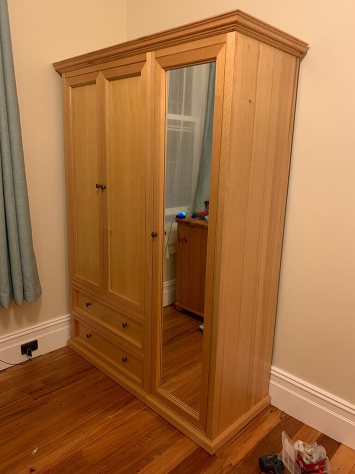 Tassie Oak Wardrobe