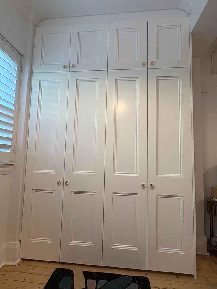 White Built In Wardrobe